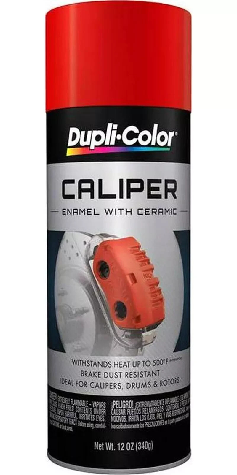 Dupli-Color BCP100 Brake Caliper Spray Paint – Red – 12 Oz. Aerosol Can