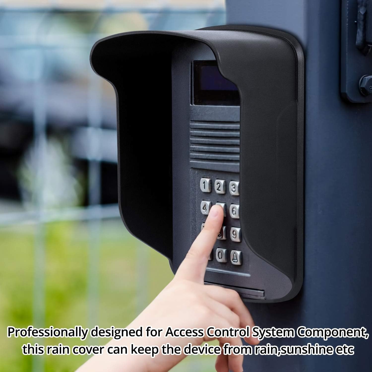 2 Pack Waterproof Rain Cover Shield for Access Control RFID Keypad Reader System