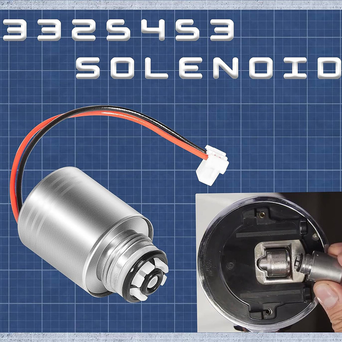 EBV-136-A G2 3325453 Flush Valve Solenoid for Sloan G2/ ECOS/SOLIS Flushometers