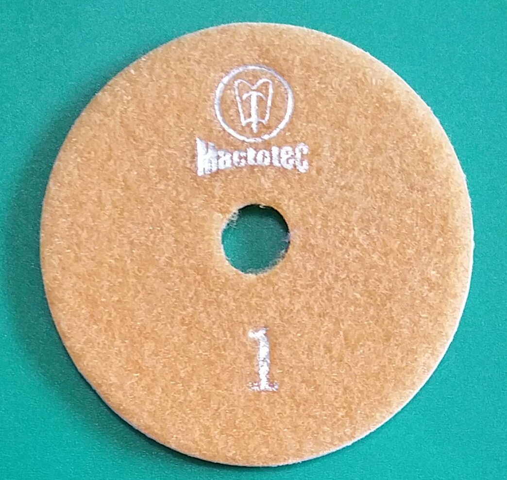 3-Step Diamond Polishing Pads for Quartz Engineered Stone Wet Polishing