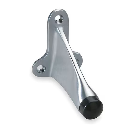 Rockwood 487.26D Rigid Door Stop, Wall Mount, Satin Chrome