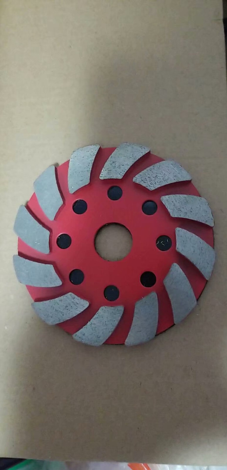 4″ Metal Bond Diamond Floor Polishing Pad 6PCS Grinding Disc Puck Wheel Concrete