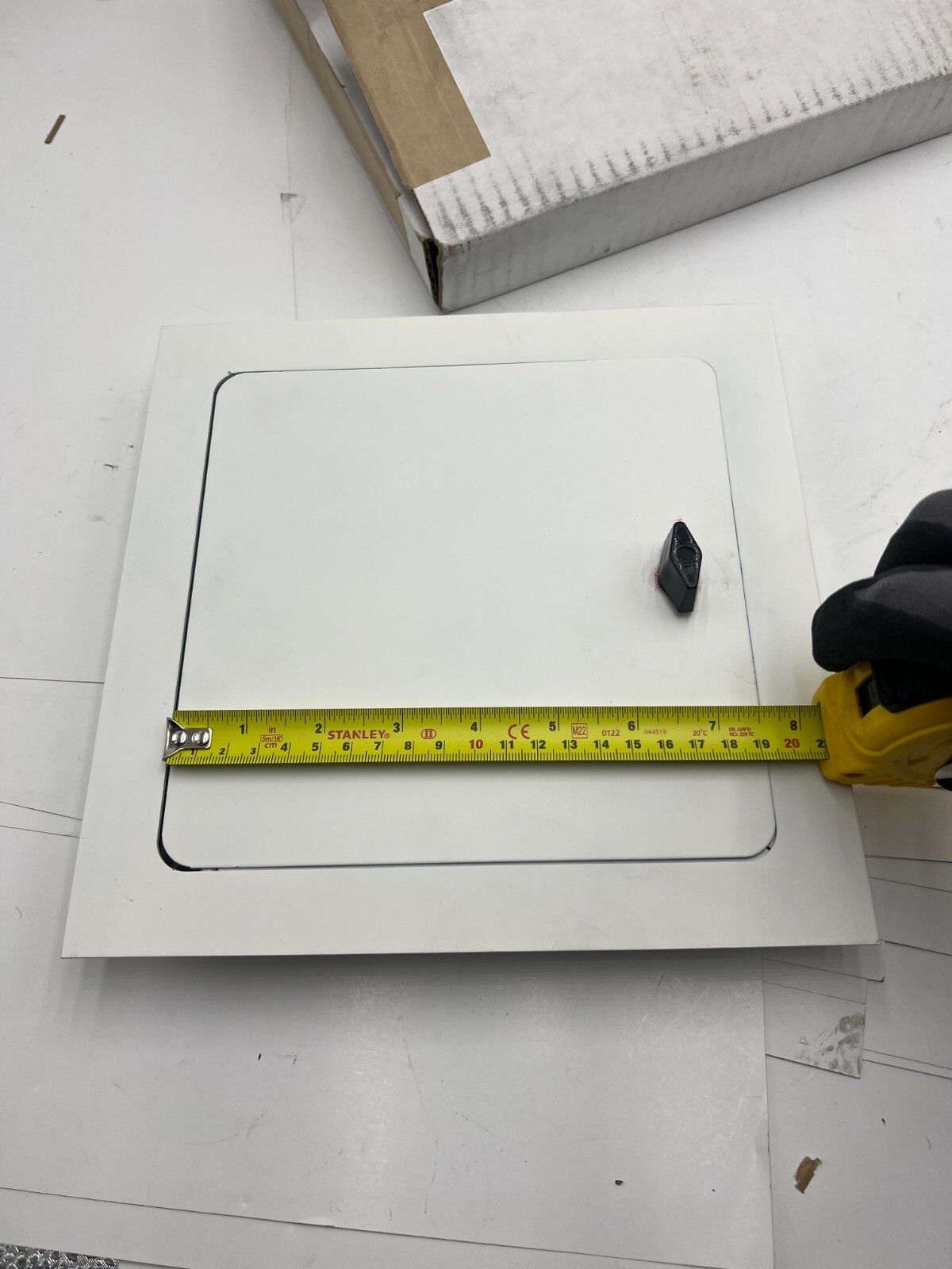 Elmdor DW8X8PC 8-1/4″ X 8-1/2″ Rear Metal Access Door Primer Coated Replacement