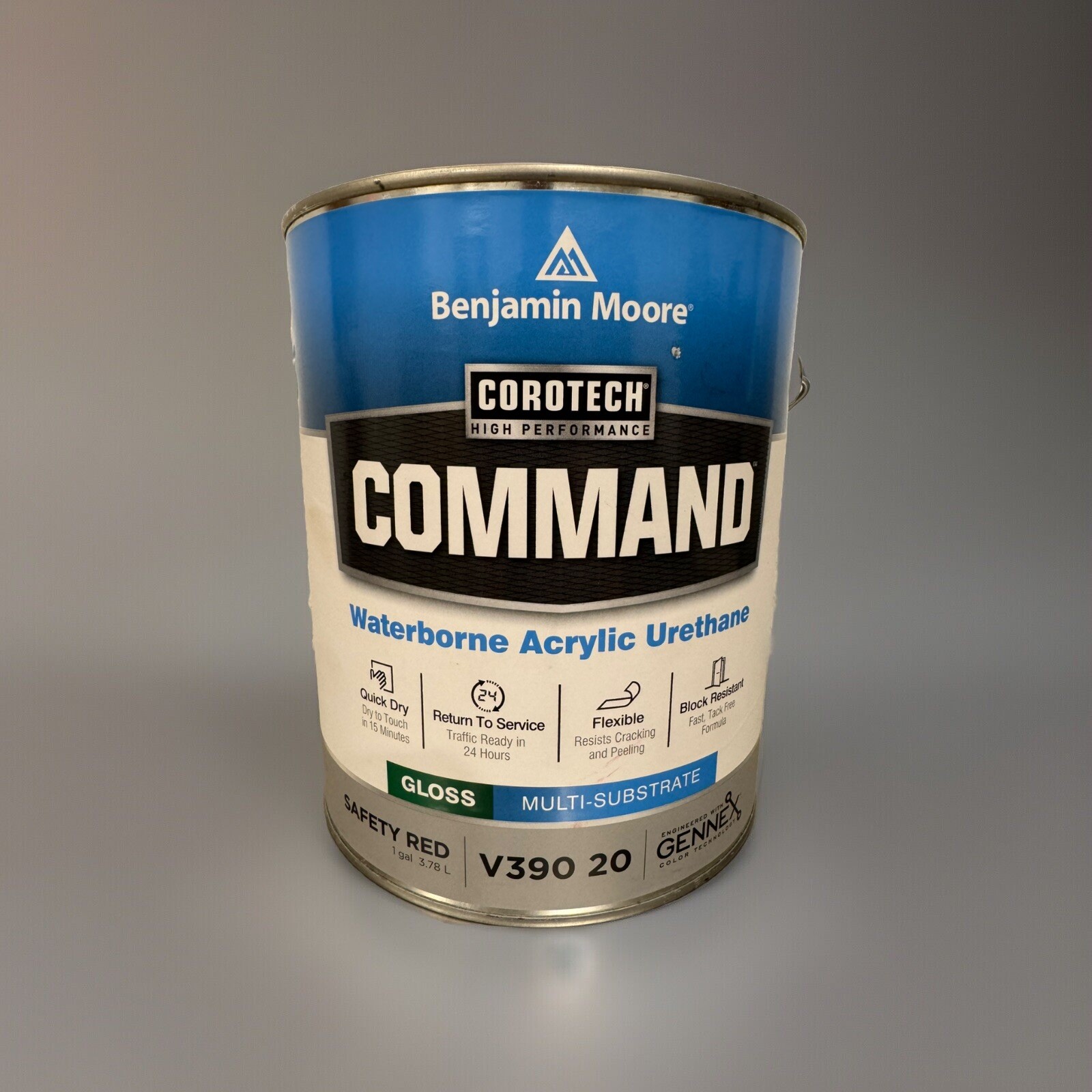 NEW COROTECH Command High Performance – SAFETY RED – 1 Gal