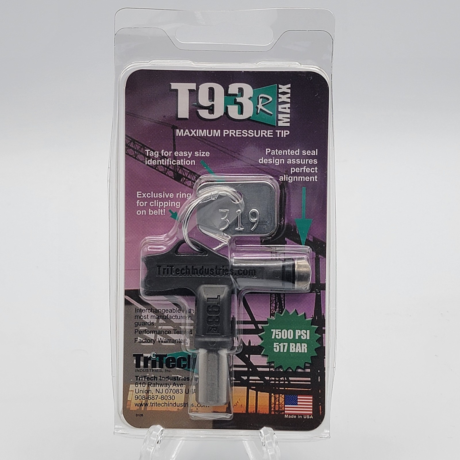 TriTech T93R MAXX 319 Professional Spray Tip (New, Made in USA)