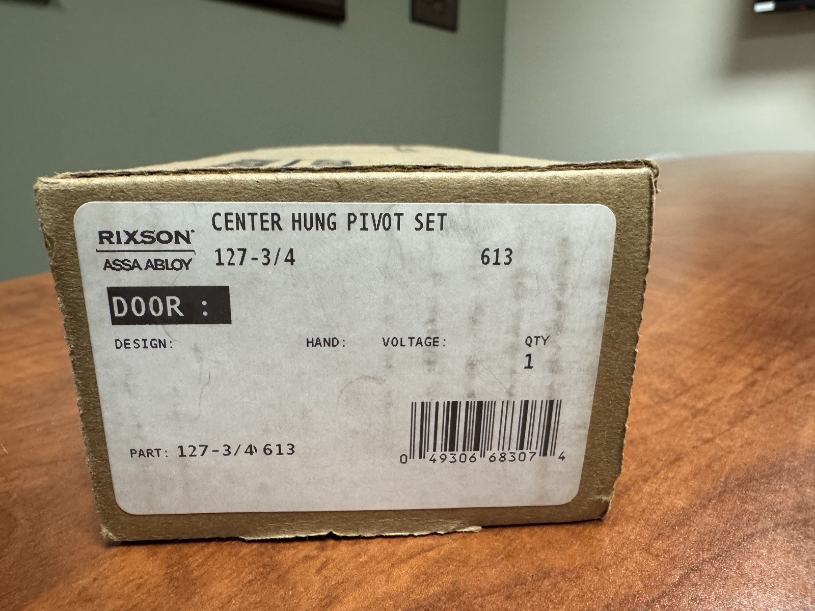 Rixson 127 3/4 613 Pivot Set Assa Abloy