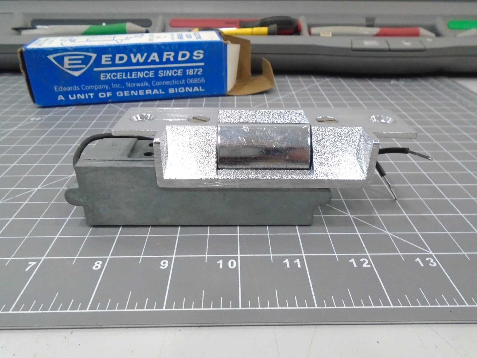 NEW Edwards 151-G1 Electric Door Opener 24 Volt DC 119 Ohms Brushed Chrome