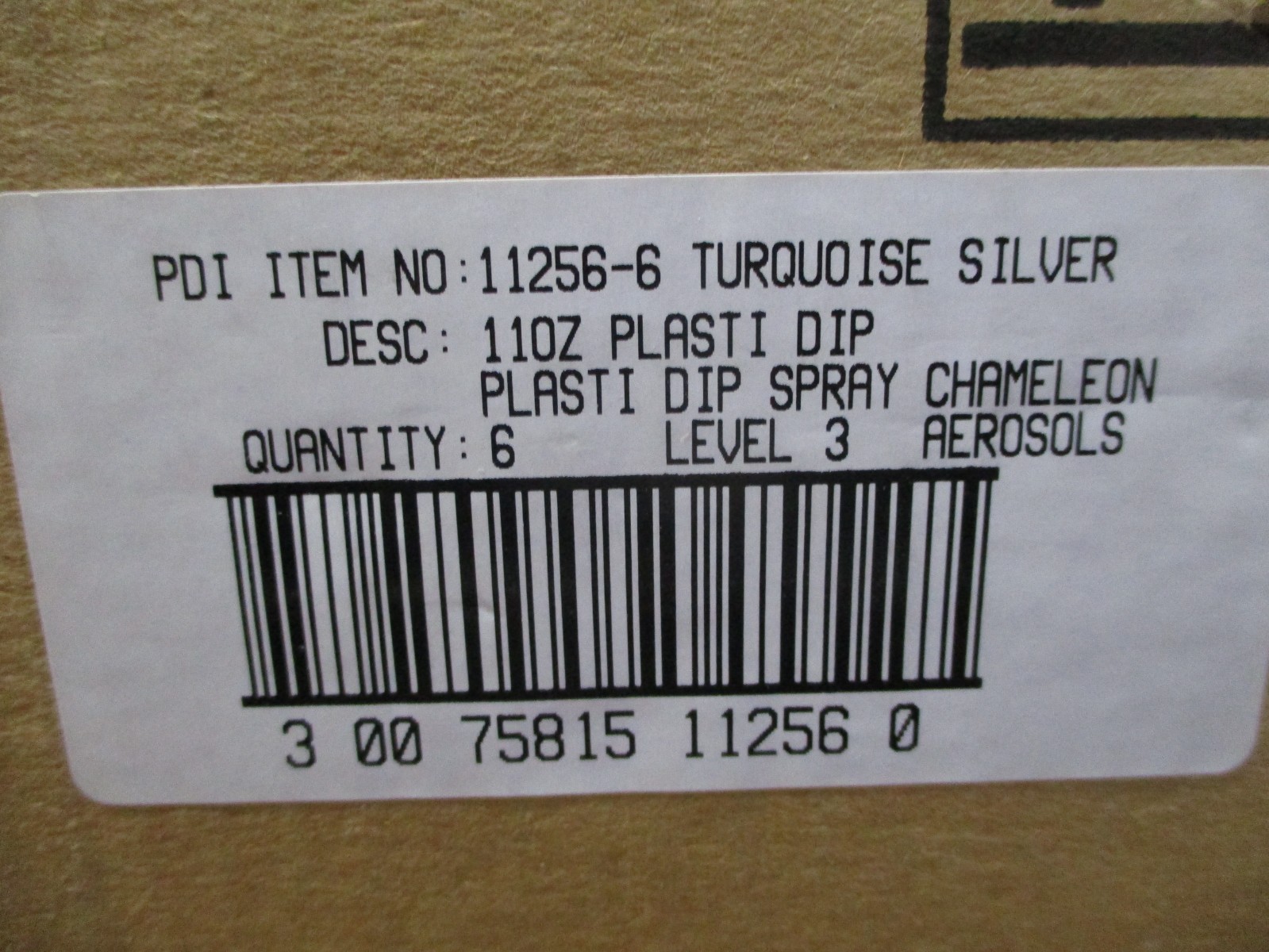 1 CASE Plasti Dip Performix 11256 Turquoise/Silver Chameleon Metalizer – 11 oz.