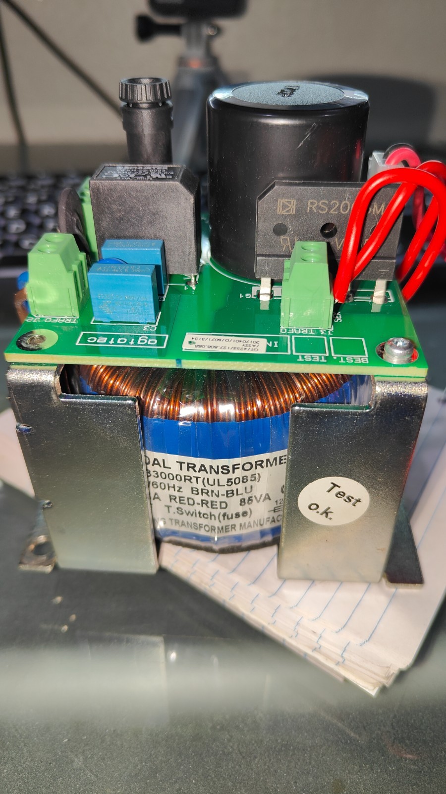 Record/KM POWER SUPPLY, 6100/8100 R9-80-0102