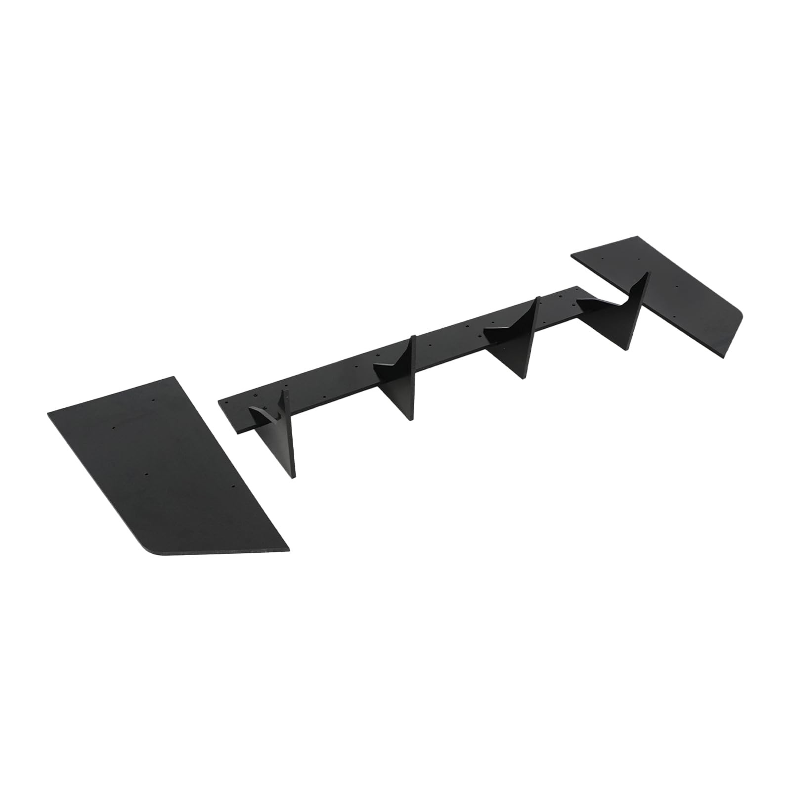 Rear Diffuser For Chevrolet Camaro 2016-2024 Glossy Black ABS Quad Exhaust Only