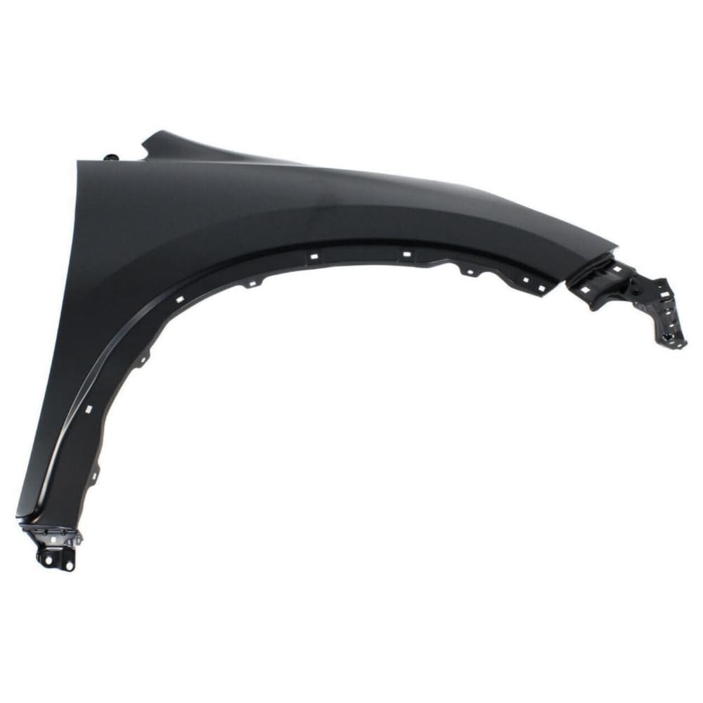 Passenger Side Front Quarter Panel for CR-V 12-16 Black Steel RXY0709