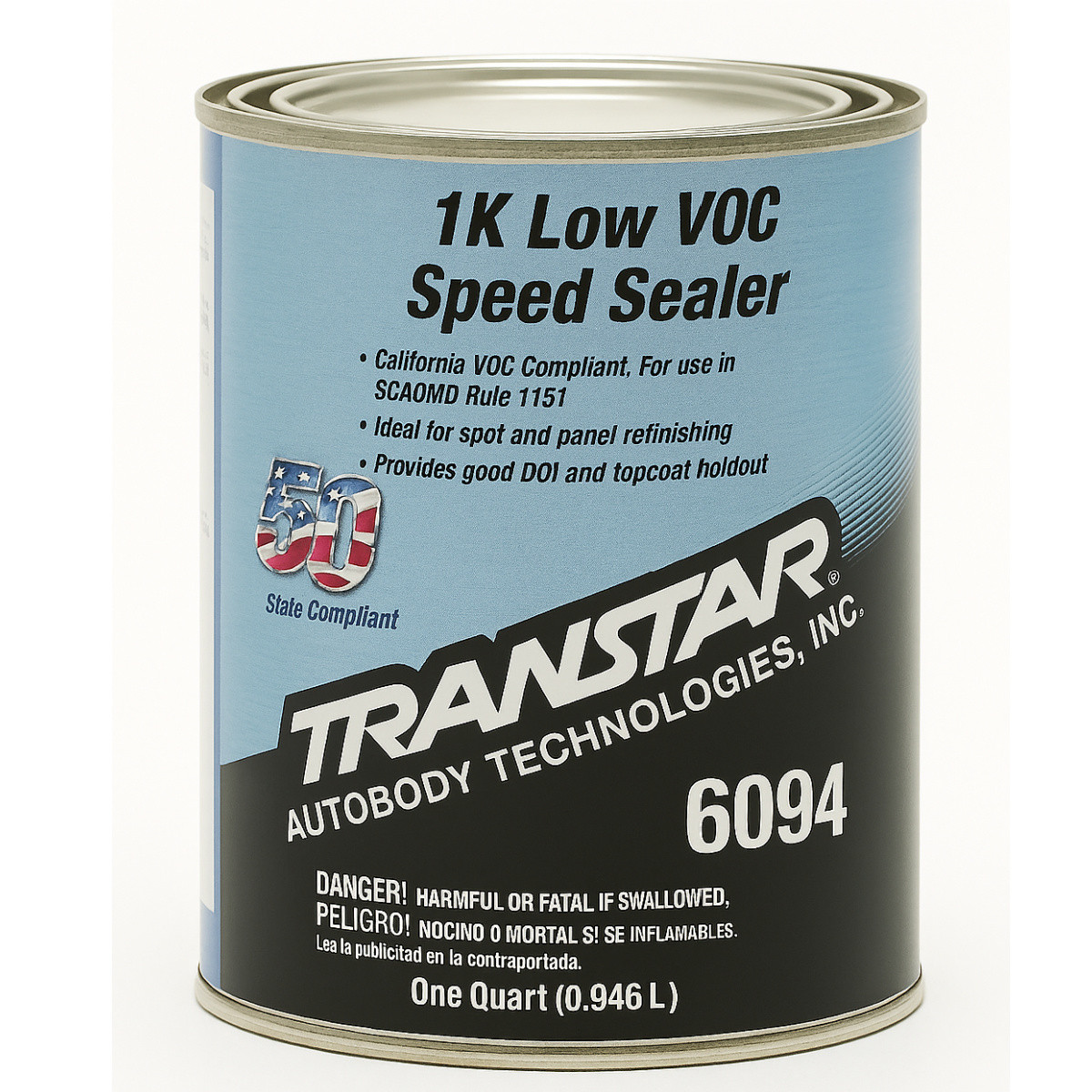 TRM.6094Transtar Autobody Products 6094 – 1K Speed Sealer – 1 qt Round Can – Gra