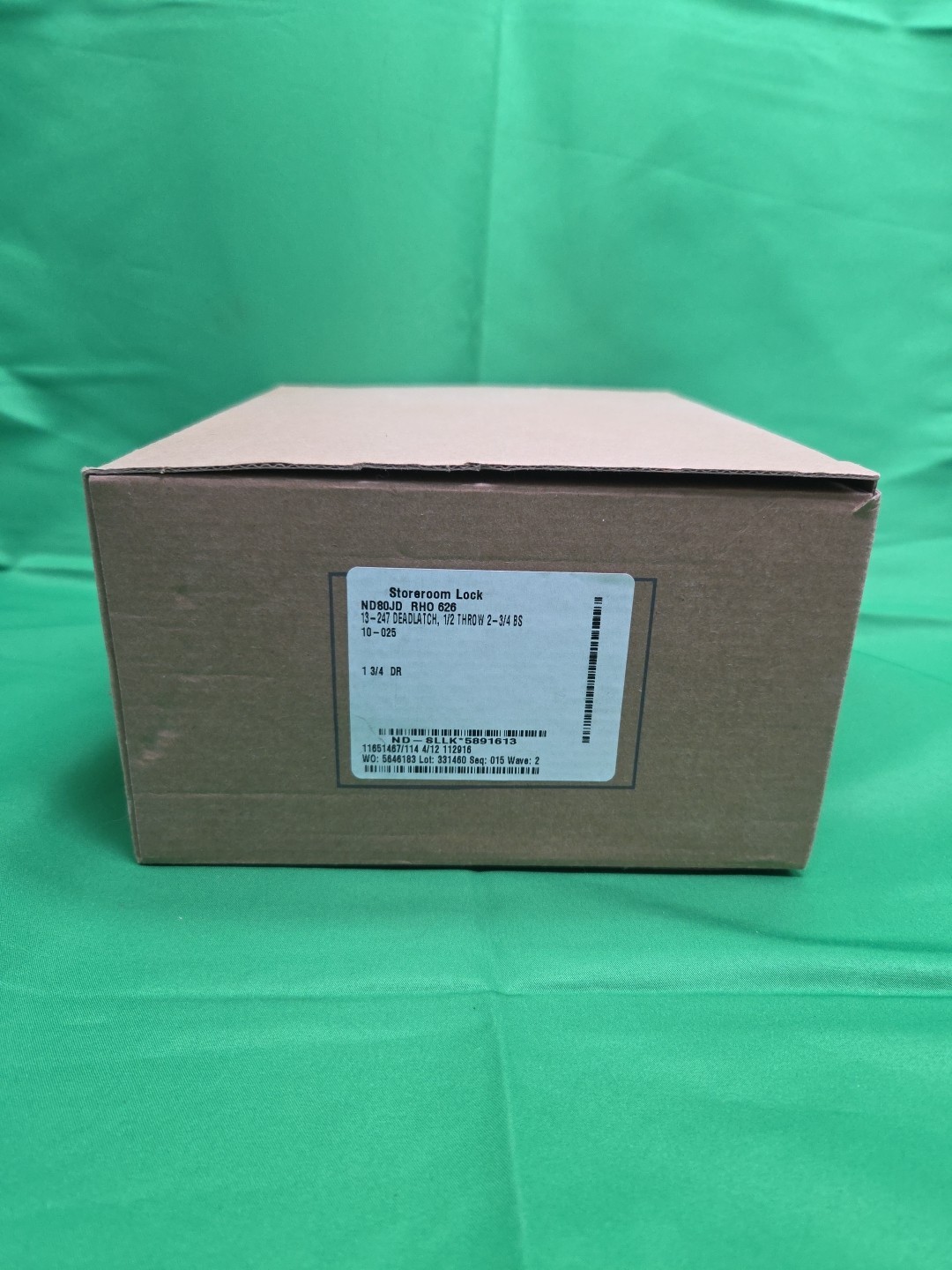Schlage ND80JDRHO626 DEADLATCH STOREROOM Lock New Open Box Secure Handle