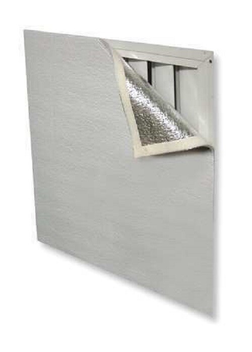 USEP Door Whole House Attic Ceiling Fan Shutter Seal Cover Fits 36″ X 48″