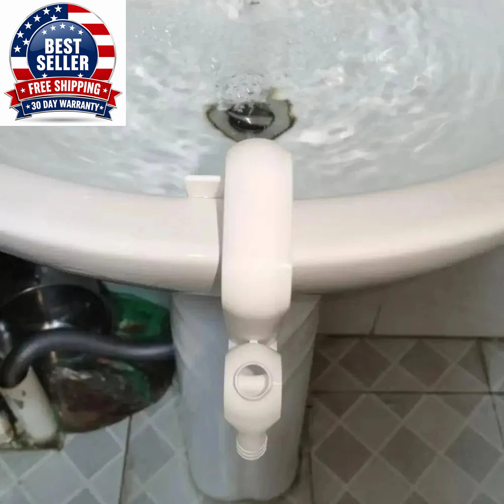 Self Priming Siphon Hose No-Drill Overflow Pipe Effortless Auto Drain & Fill Rai