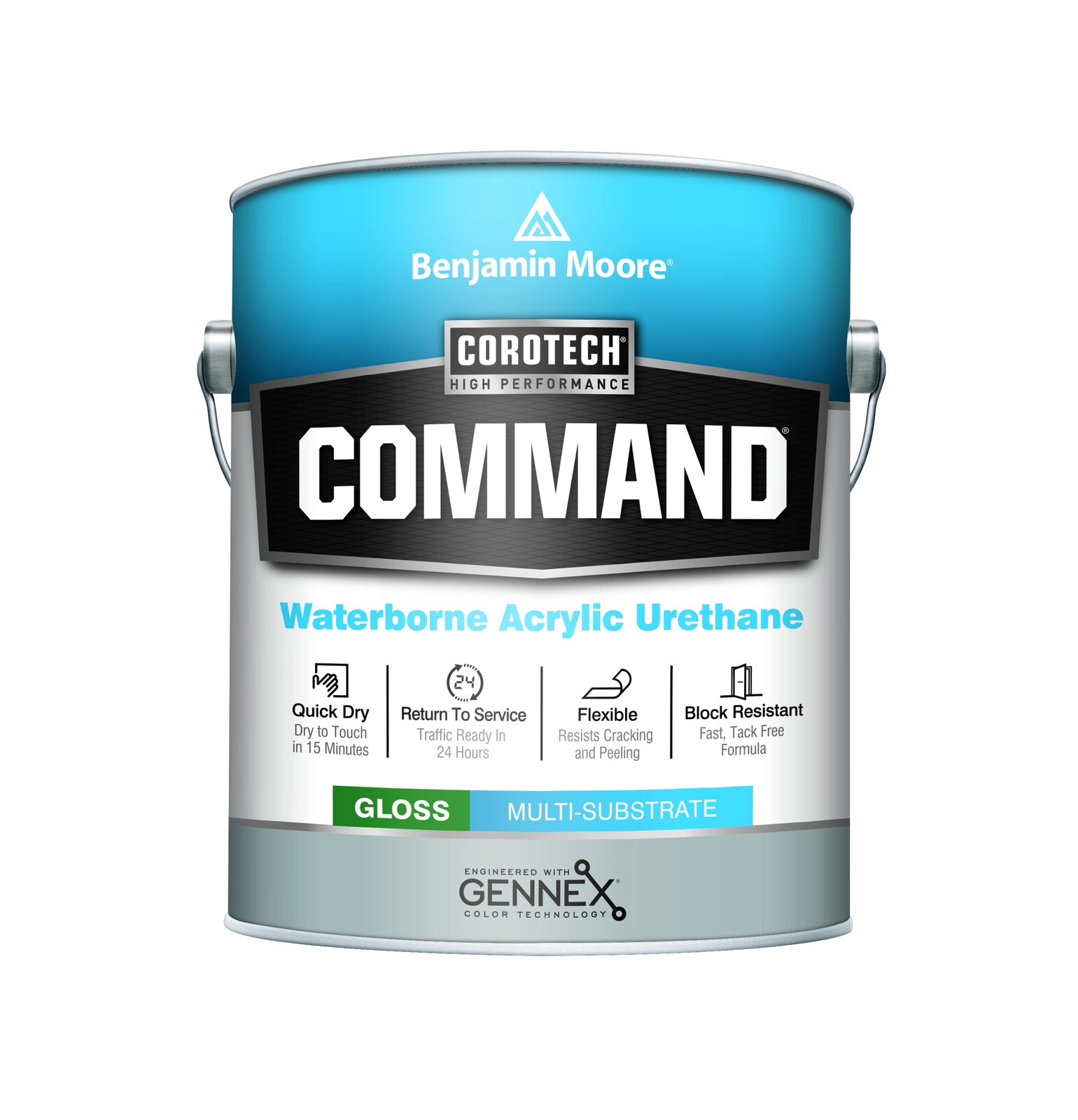 NEW COROTECH Command High Performance – SAFETY RED – 1 Gal