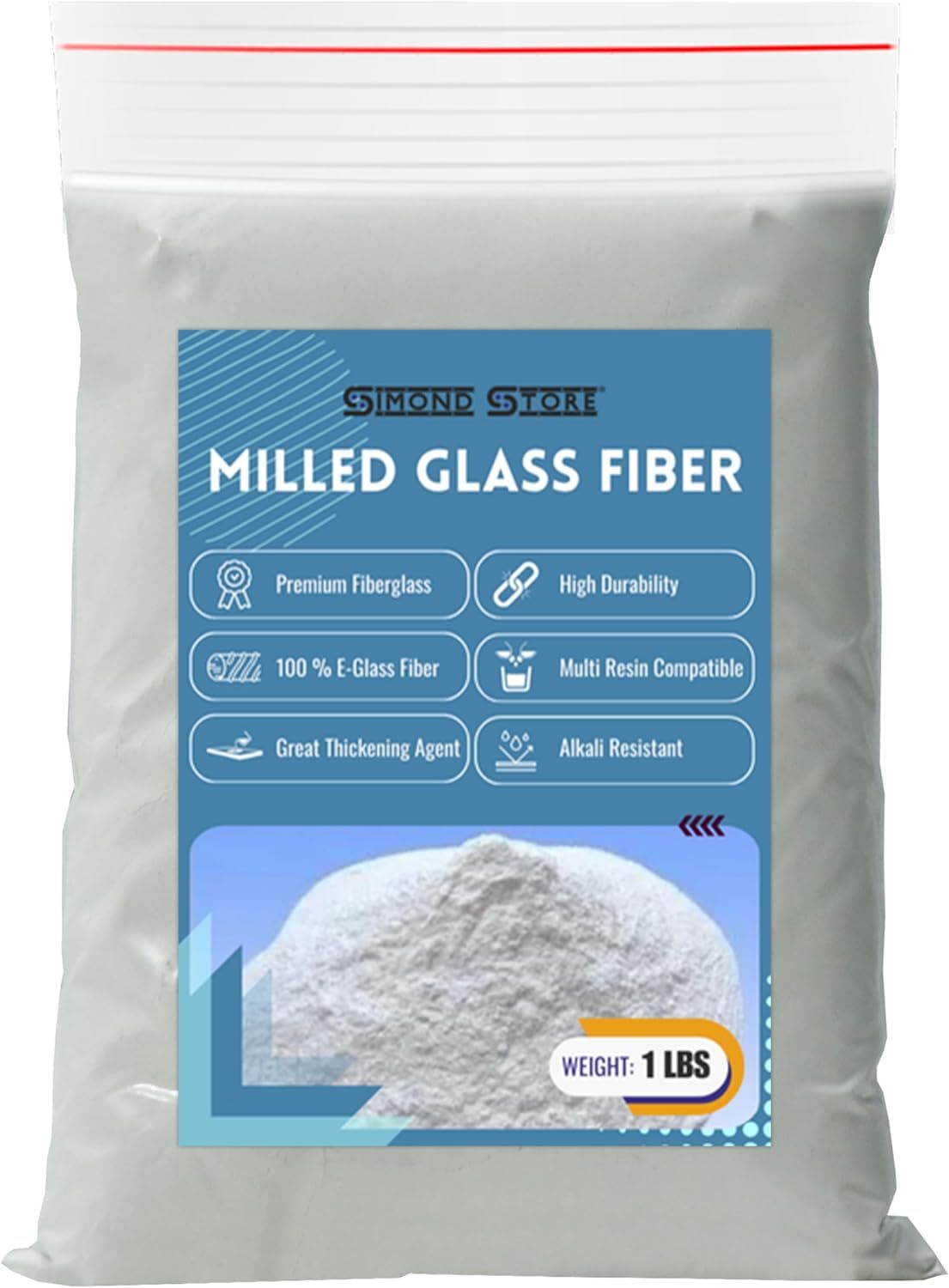 Milled Fiberglass – Epoxy Thickener – Fiberglass Resin Filler Material for Epoxy