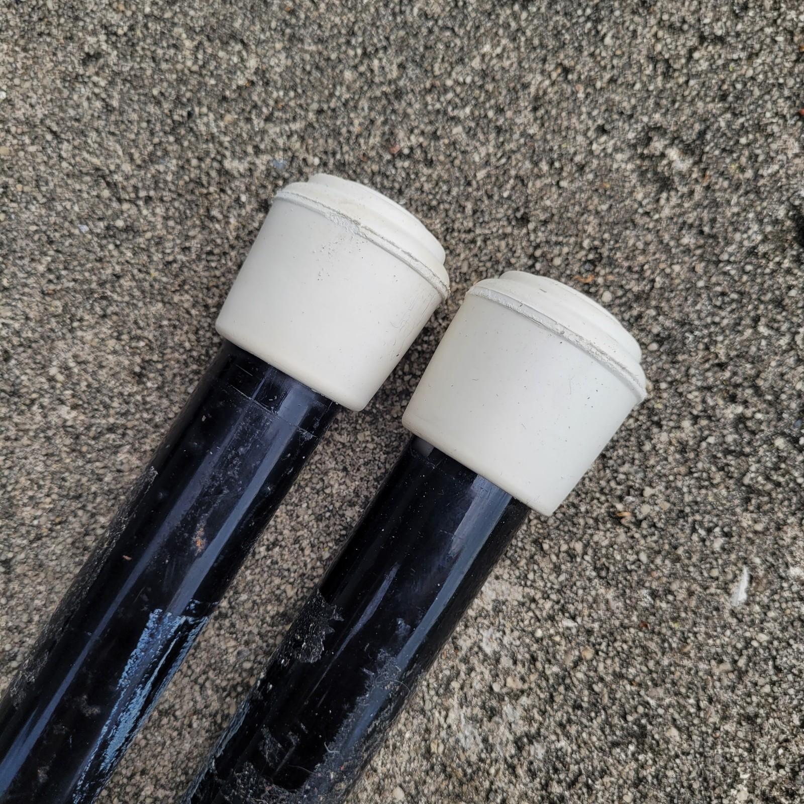 Zipwall Zip Pole 10ft Replacement Steel Poles Lot Of 2 Spring Loaded
