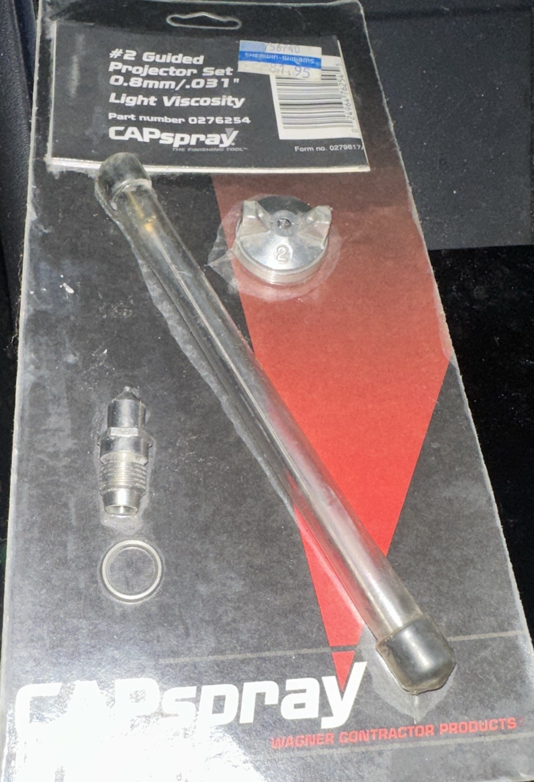 Wagner #2 Guided projector set 0.8mm/.031 Light Viscosity 0276254