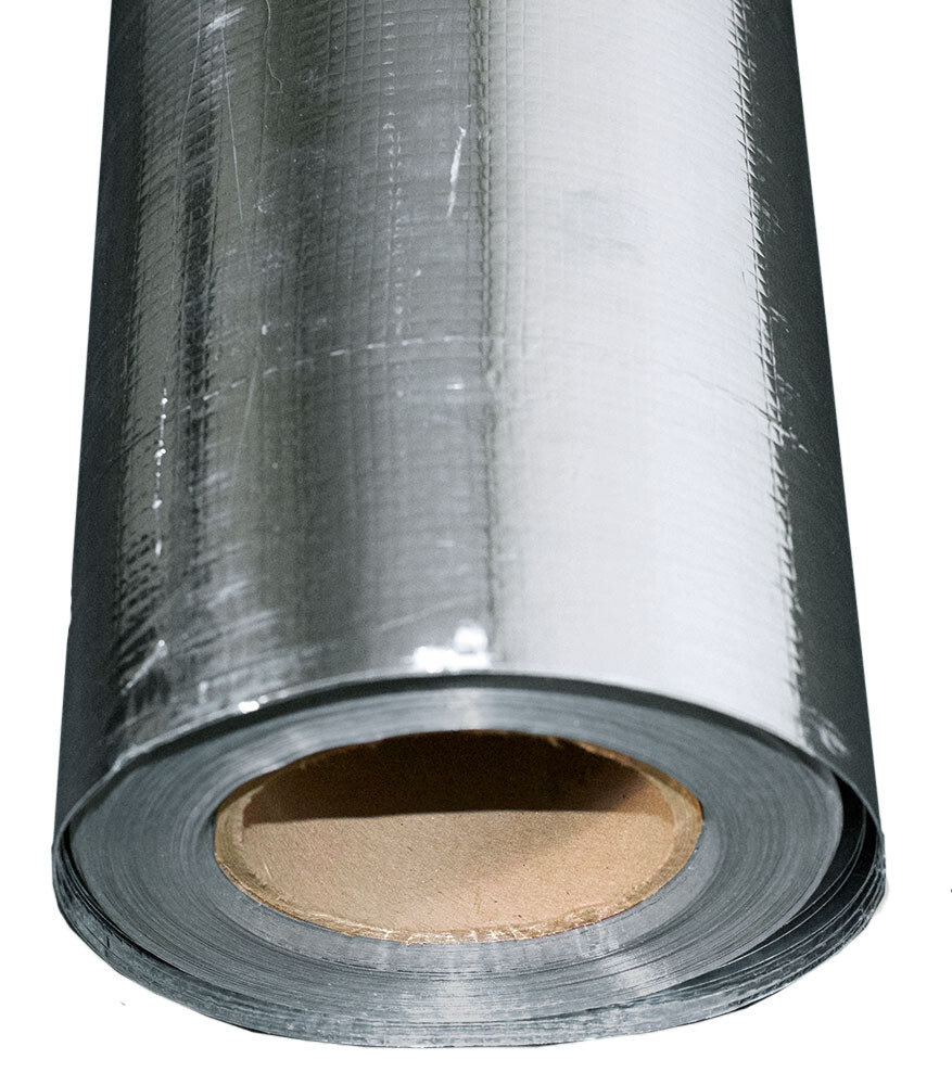 REFLECTIVE MYLAR FILM 4×25 INSULATION ROLL HYDROPONIC WALL GROW ROOM COVERING