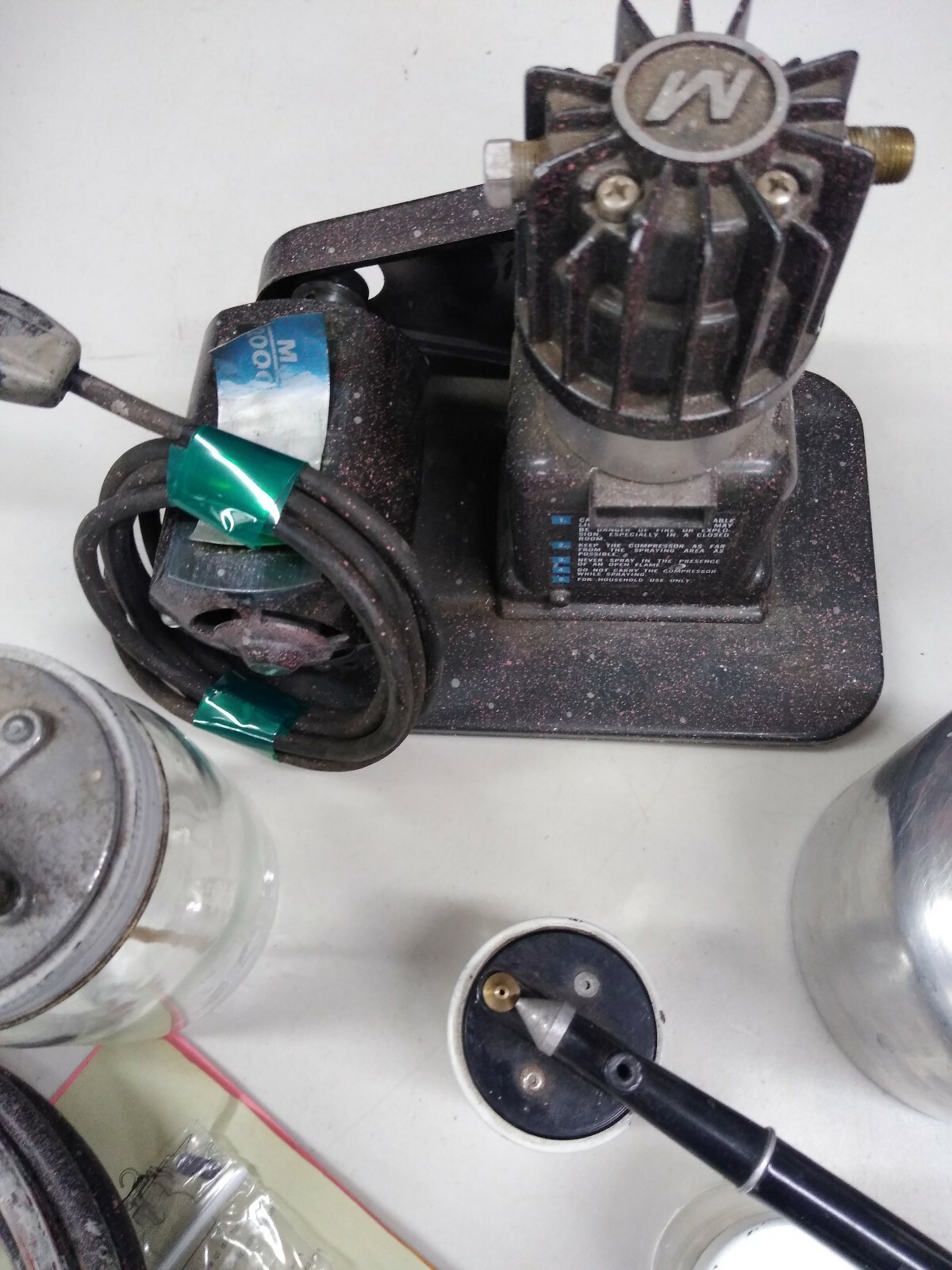 MILLER – 2000 VINTAGE PAINT SPRAY SYSTEM – RARE HTF , MANUALS 💲LOOK💲