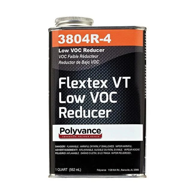 Polyvance URE3804R-4 1 qt. Low VOC Reducer – Liquid – Clear