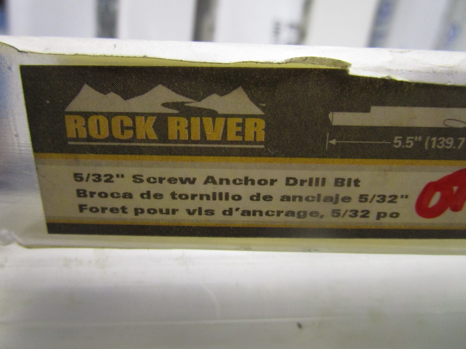 3/16″ x 3-1/2″ x 4-1/2″ Rock River® 2-Cutter Carbide Hammer Bit QTY 10
