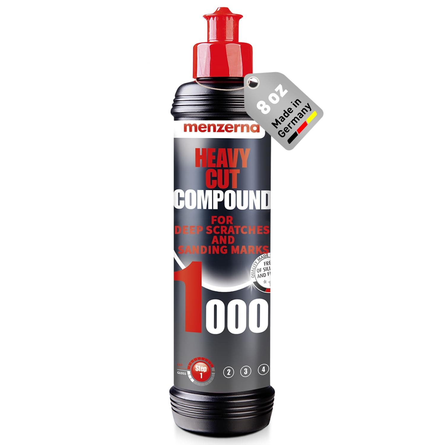Menzerna Heavy Cut Compound 1000 Grit Abrasive Polishing Compound for Deep