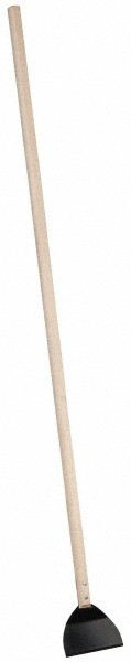 Hyde Tools Stiff Carbon Steel Bent Scraper 6″ Blade Width, 55″ Long Hardwood …