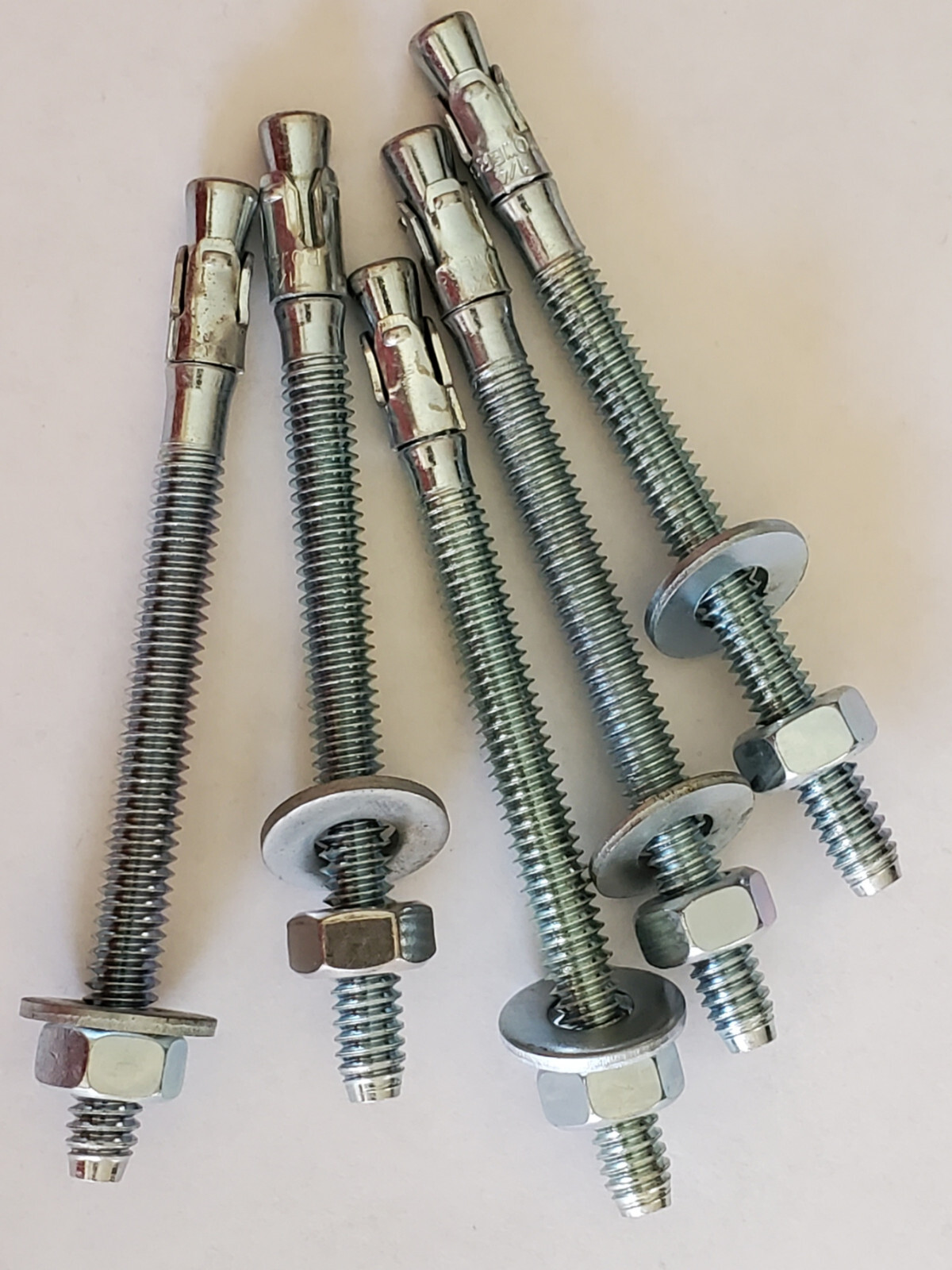 10pcs Dottie W14314 1/4 X 3-1/4″ Wedge Anchors Full Thread