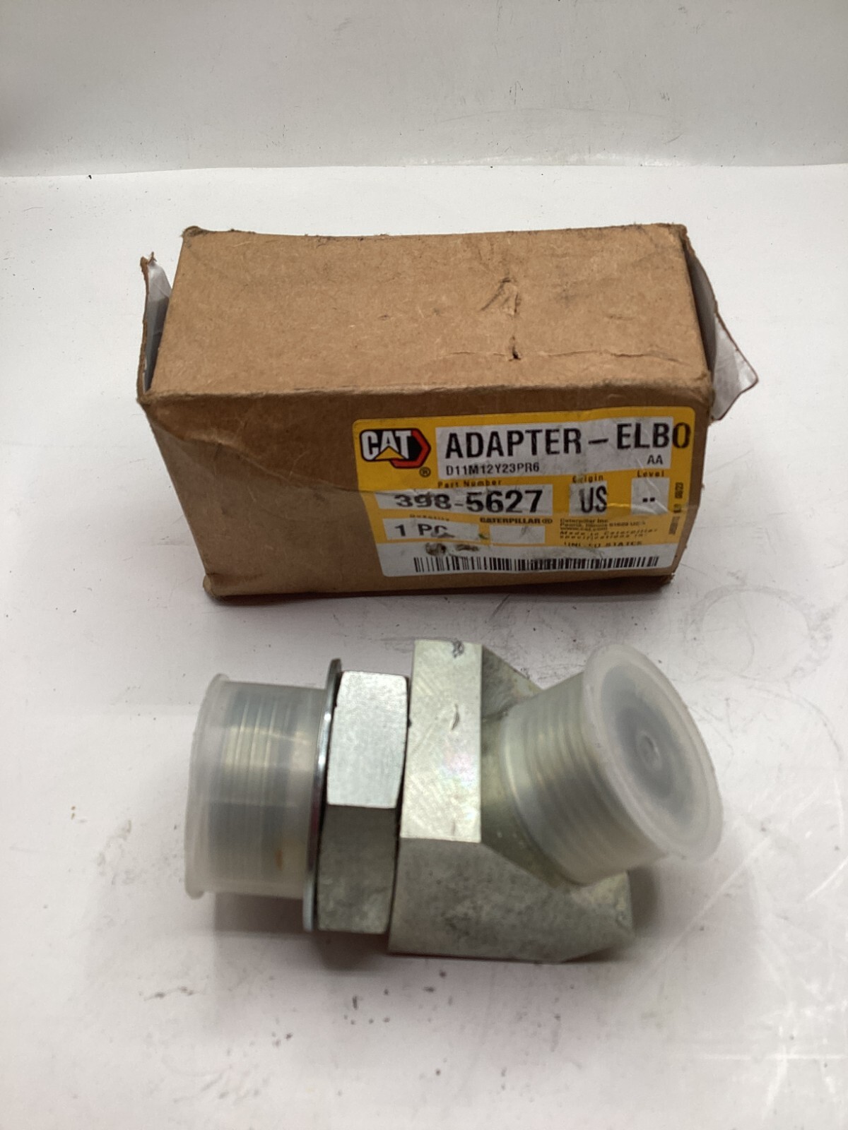 Genuine CAT Caterpillar Adapter-Elbo 398-5627