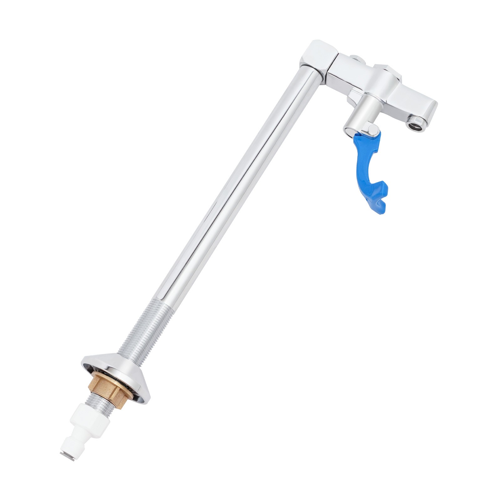Glass Filler Faucet for Cafes, Adjustable Faucet, Push Back Water Station Faucet
