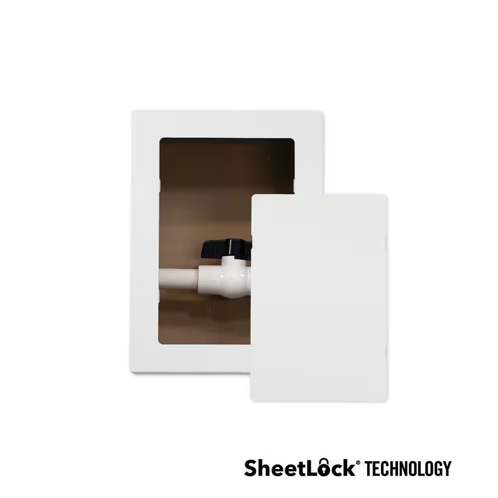 Access Panel Door Wall Ceiling 6×9 Inch Plastic Removable Paintable White Frame