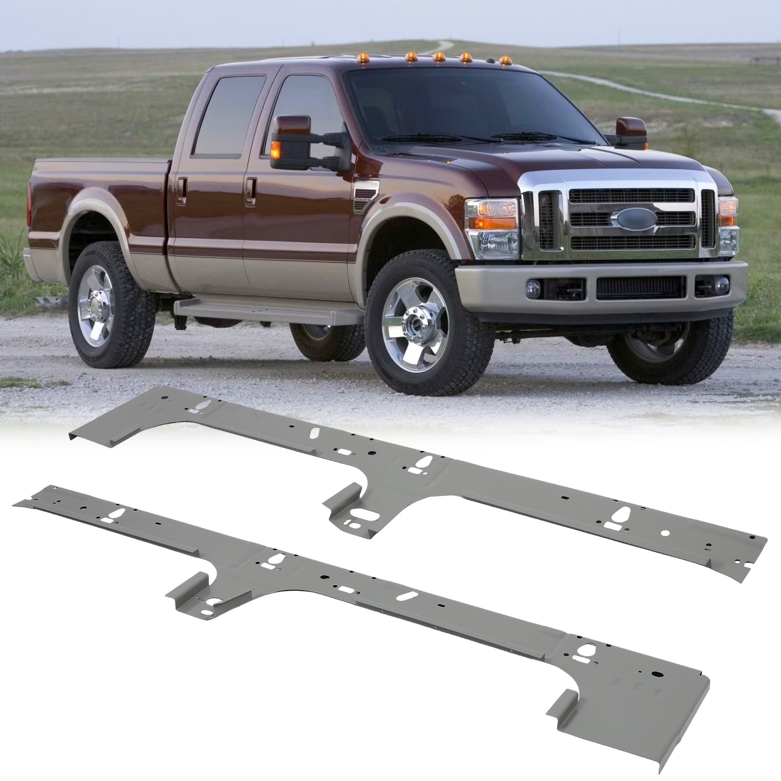 Inner Rocker Panels Pair for Ford F-250 F-350 Super Duty 99-17 Driver Passenger