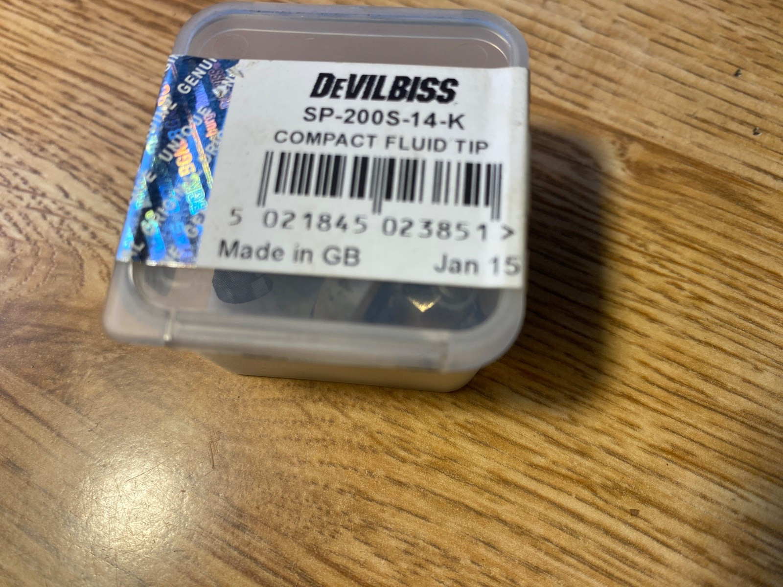 DEVILBISS SP-200S-14-K Spray Gun Replacement Nozzle (1.4) 33H121