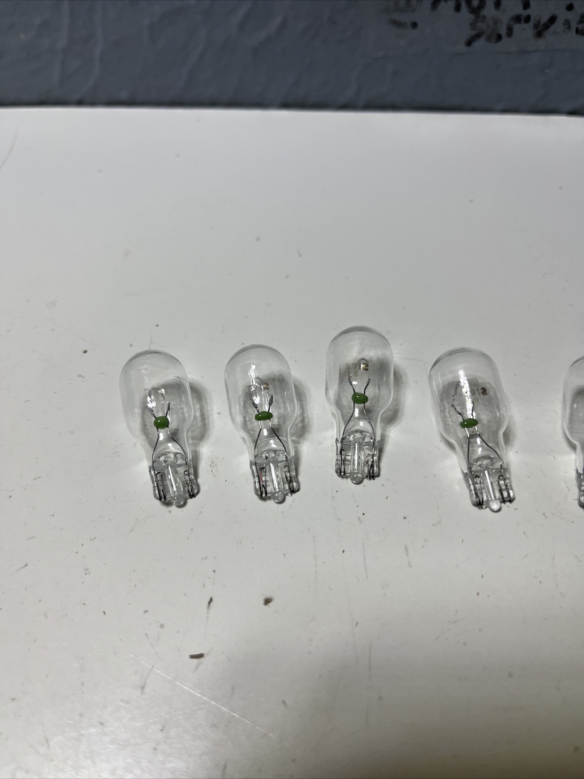 5 PACK #912 Lamp Auto Bulb Automotive Lightbulb, 12V, T-5.