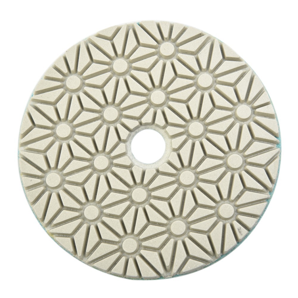 1#/2#/3# Grit 1pc Polishing Pad 4 Inch Concrete For Granite Industrial