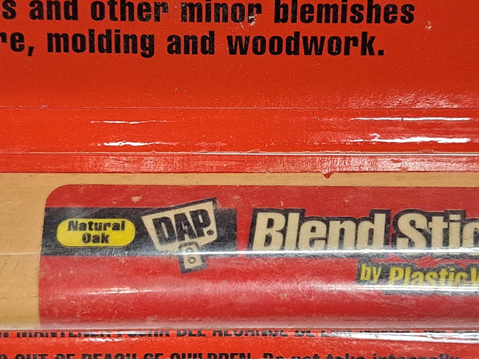 DAP Blend Stick by PlasticWood Wood Filler Repair Stick Natural Oak .43 oz NEW