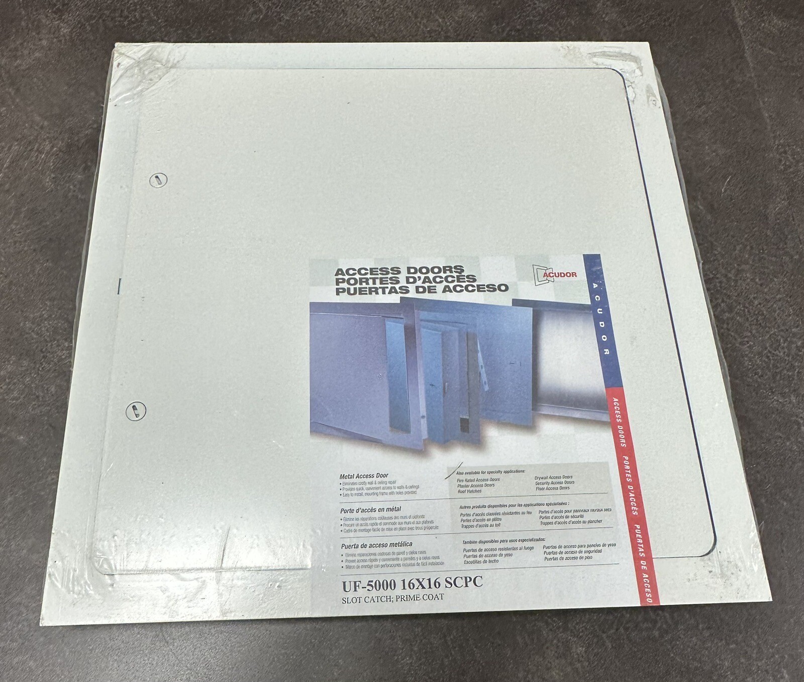 ACUDOR UF-5000 16 x 16 SCPC Universal Access Door – White Primed