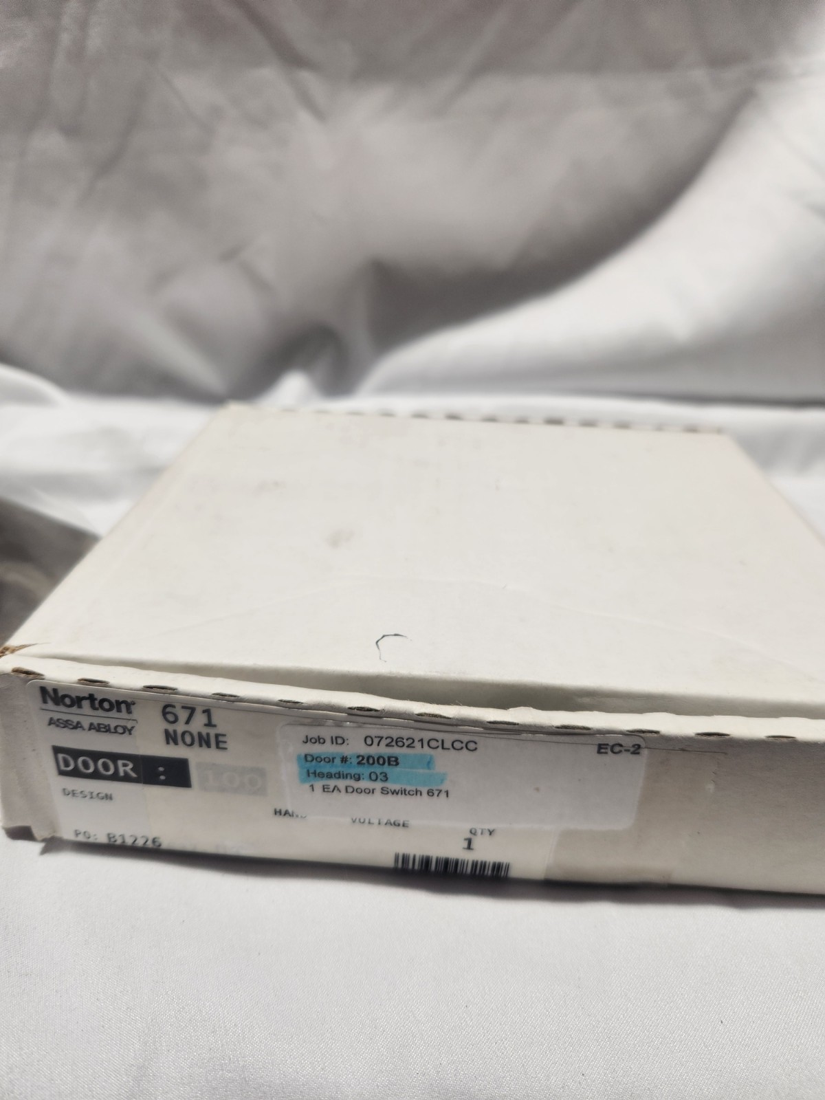 Norton Rixson 671 Door Switch Wall Mount Push Activated Handicap Door Access