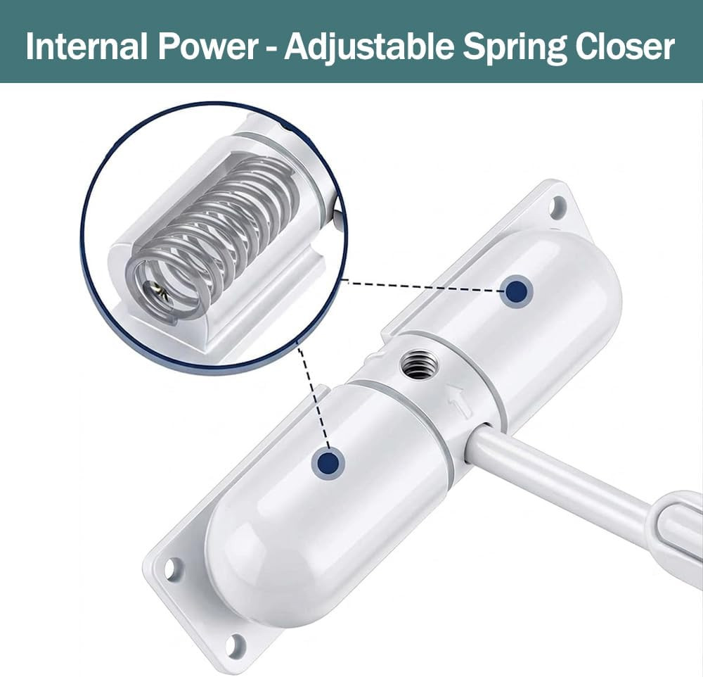 Safety Spring Door Closers, Adjustable Closing Door Hinge, Automatic Stopper Fir