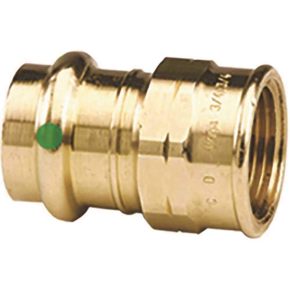 Viega ProPress 3/4″ Press x 3/4″ Female Thread Adapter in Bronze – 79315