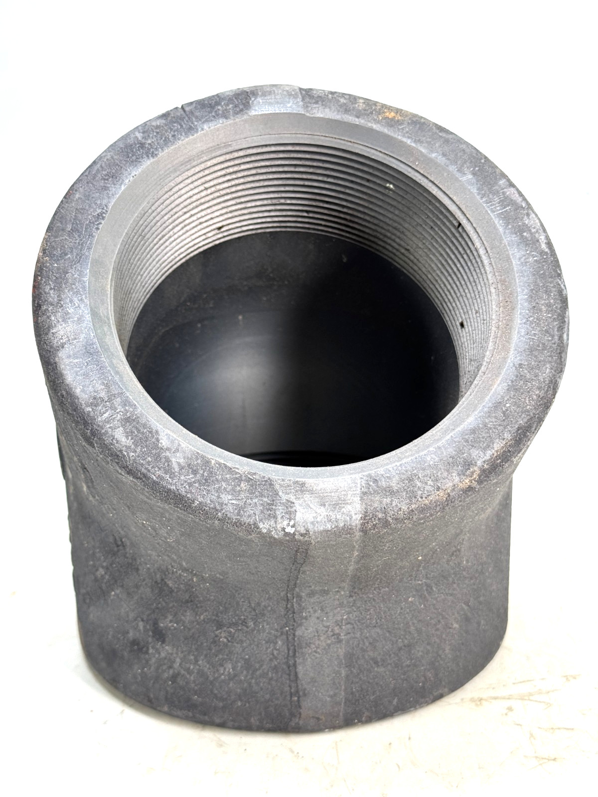 4″ 3000 lb. (3M) NPT Threaded 45-Degree Forged Steel Elbow Pipe Fitting *USA*