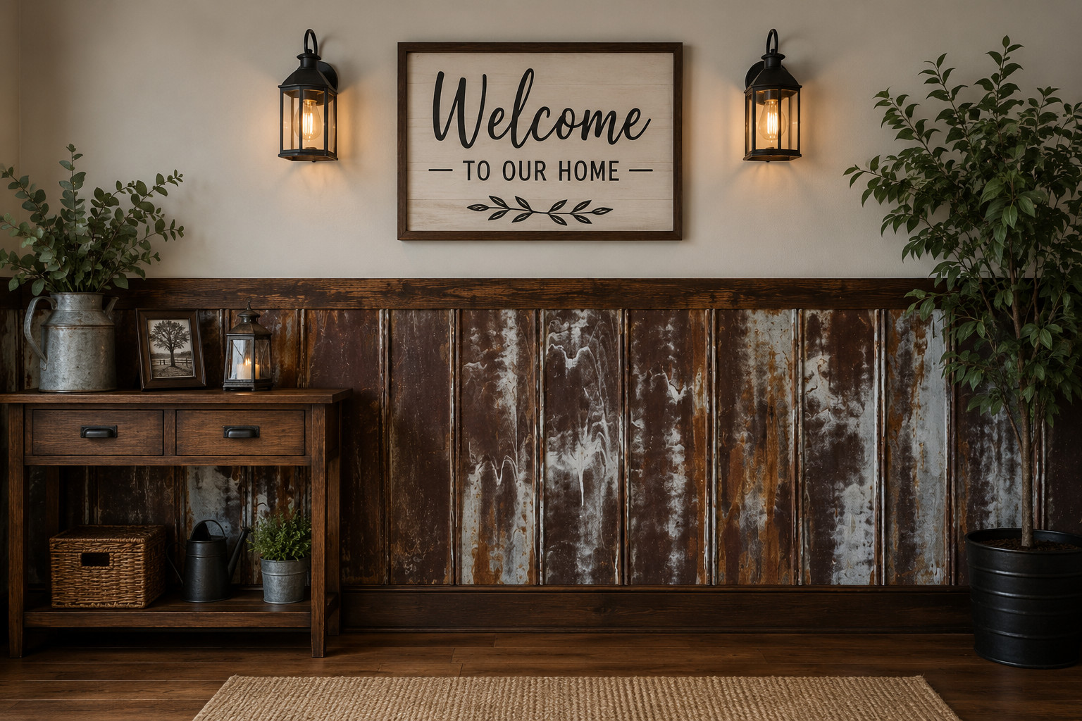 (30 sq.ft.) 5 pcs 3′ x 2′ RECLAIMED 5-V METAL SHEETS, BARN ROOFING TIN,WAINSCOT