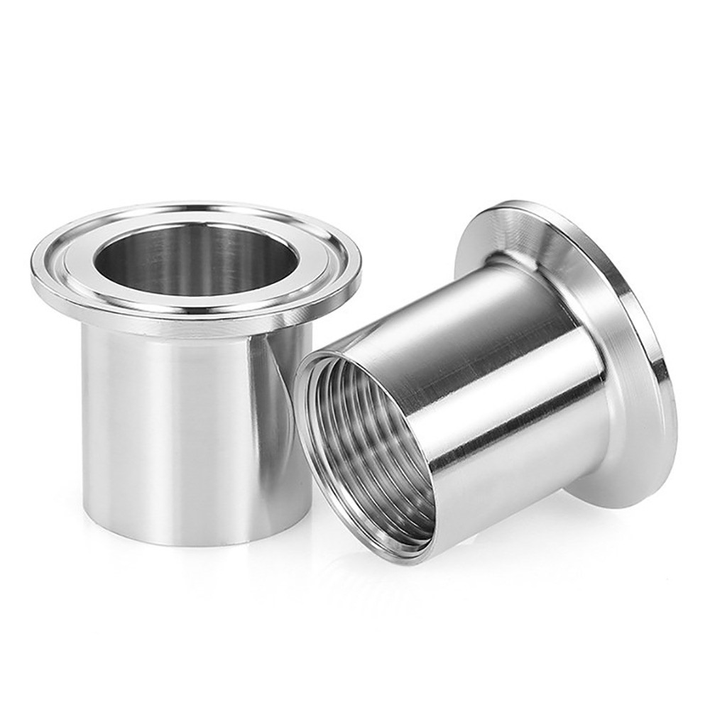 Sanitary Female Threaded Pipe Fitting Tri Clamp Adapte Connector A2/A4 Stainless