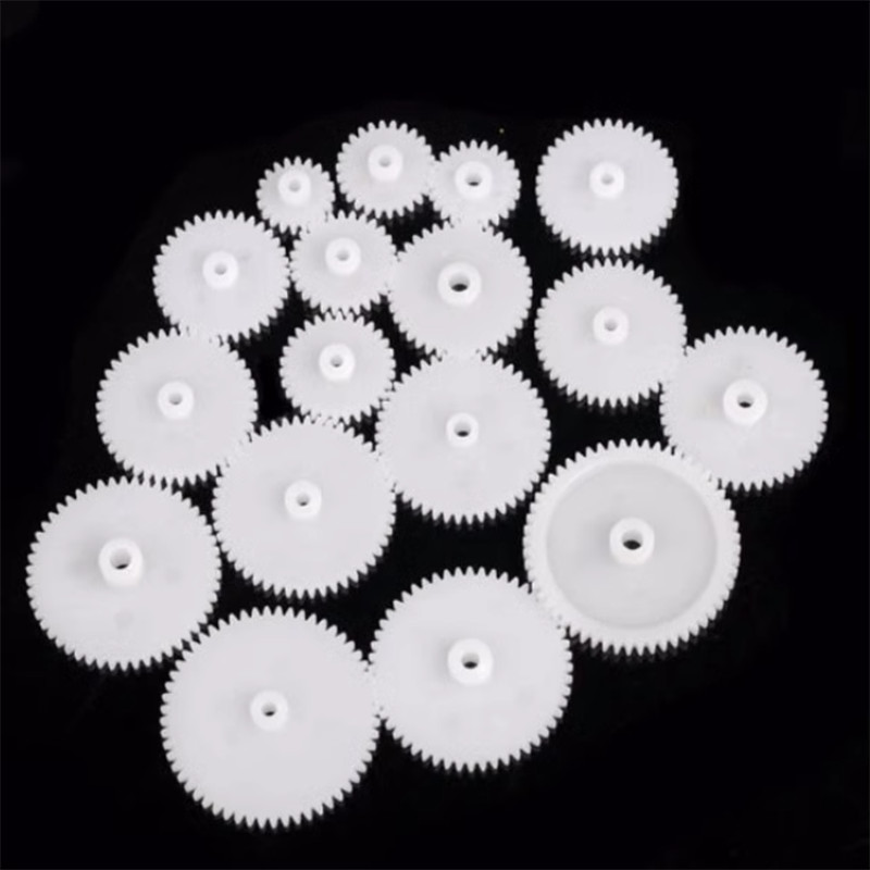 10~48Teeth Double-layer 0.5 Module Plastic Toothed Wheel Sector Reduction Gears