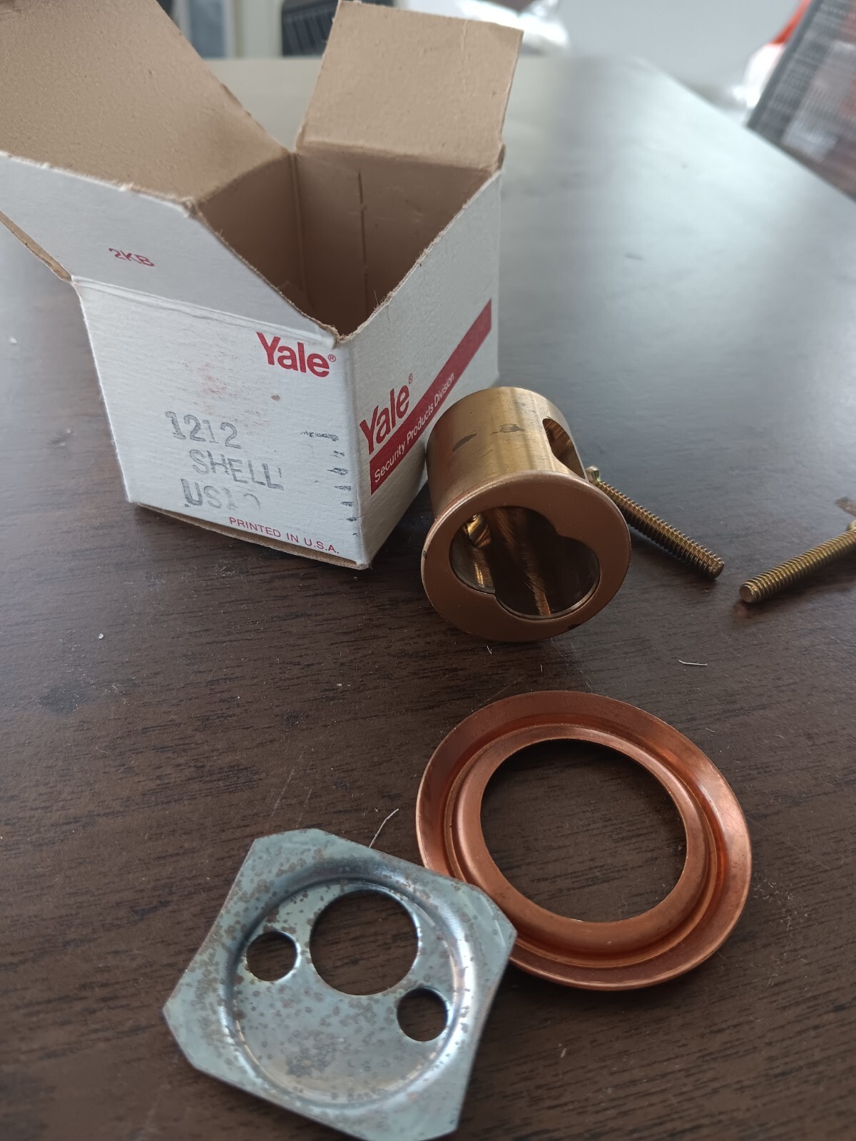 yale LFIC rim CYLINDER US1O FINISH