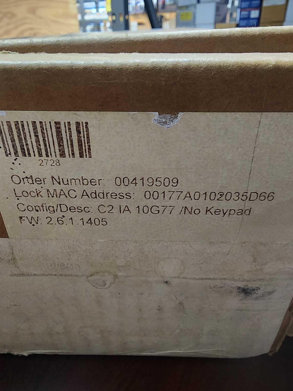 Sargent Assa Abloy IN100 Series with Aperio Technology Cylindrical Lock 2347