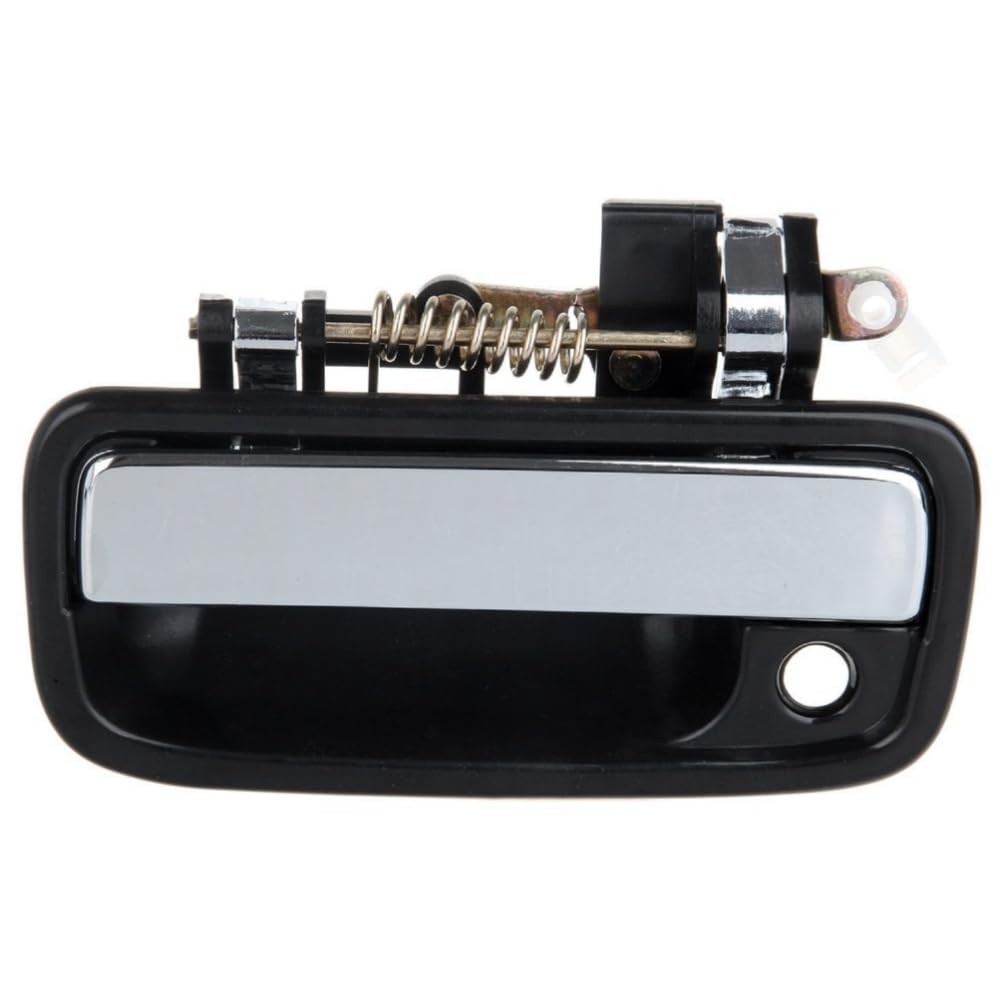2 Front Exterior Door Handles Chrome Plastic For 95-04 Toyota Tacoma Left Right