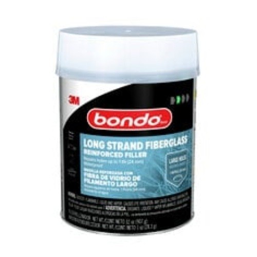 Bondo Long Strand Fiberglass Reinforced Filler LS-QT-ES, 32 oz (2 lb)-6EA
